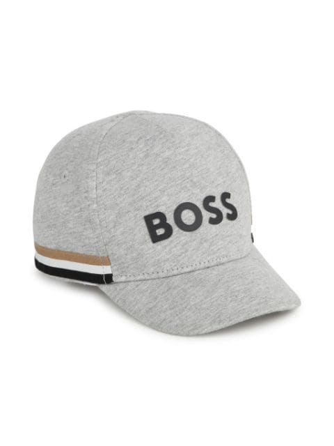BOSS Kidswear gorra con logo estampado