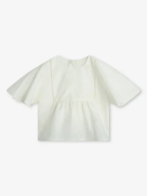 Chloé Kids blusa bordada