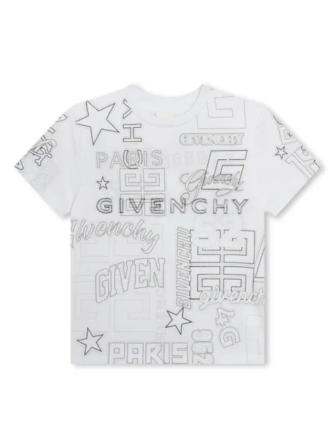 Givenchy Kids logo-print cotton T-shirt