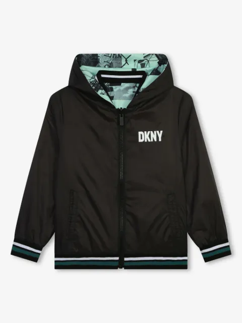 Dkny Kids vändbar jacka med tryck