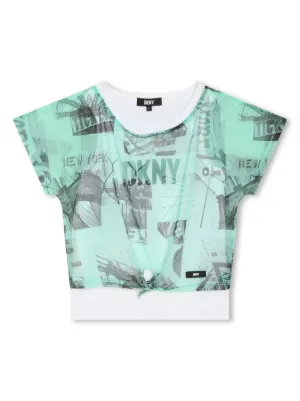 Dkny Kids スパンコール トップ | シルバートーン | FARFETCH JP