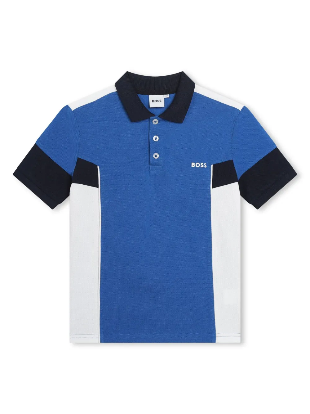 BOSS Kidswear Trainingspak met logoprint Blauw