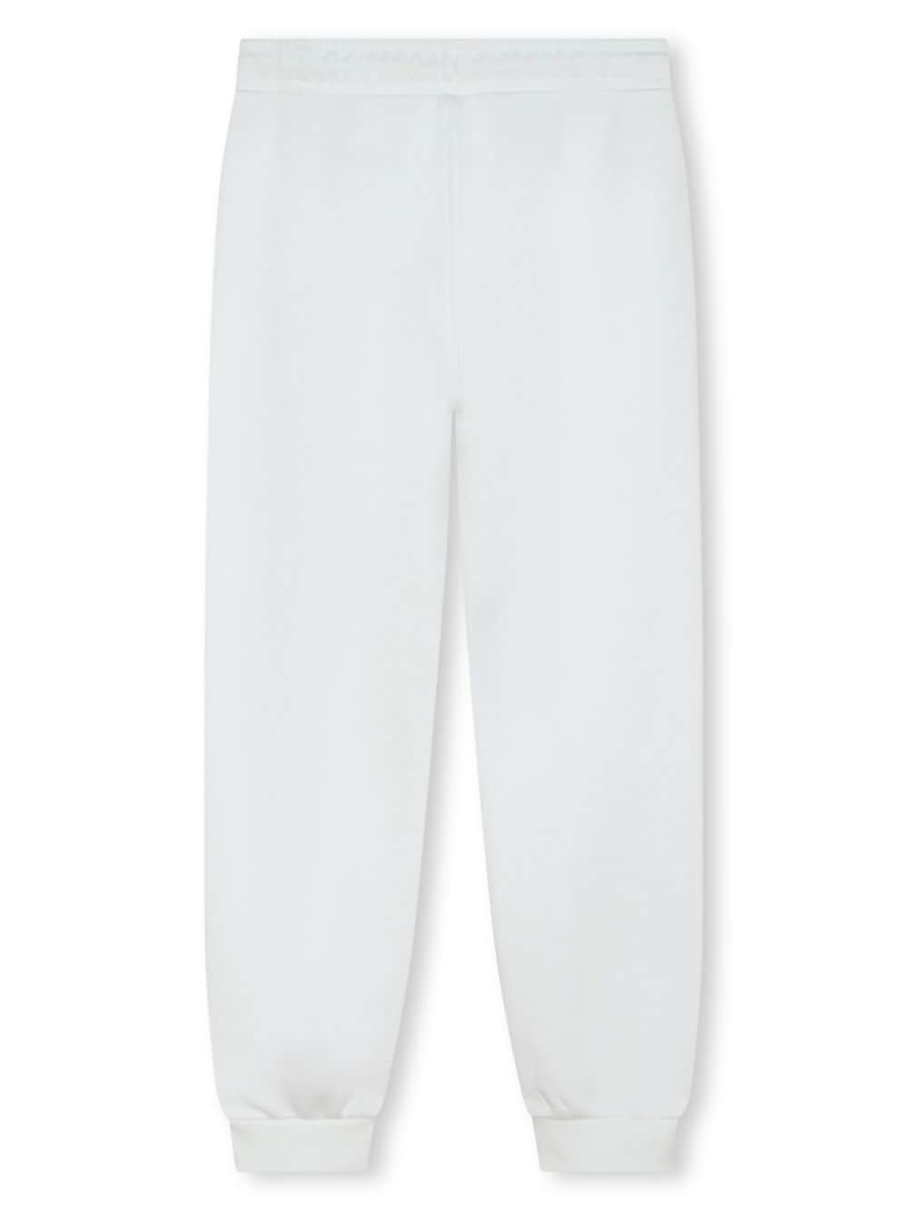 Shop Bosswear Logo-print Track Pants In White
