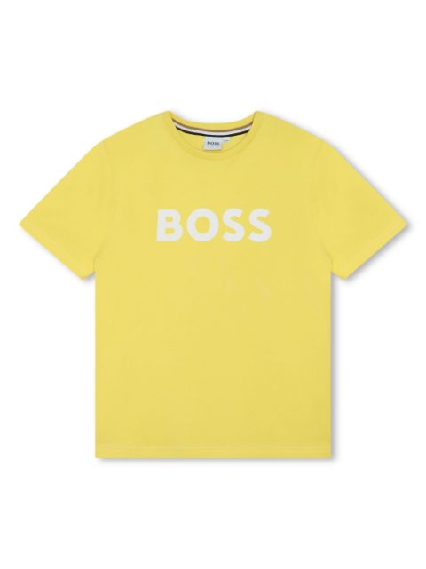 BOSS Kidswear T-Shirt mit Logo-Print