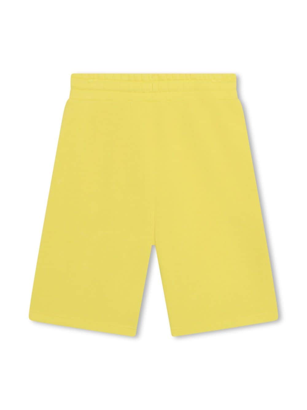 Shop Bosswear Logo-print Track Shorts In Yellow