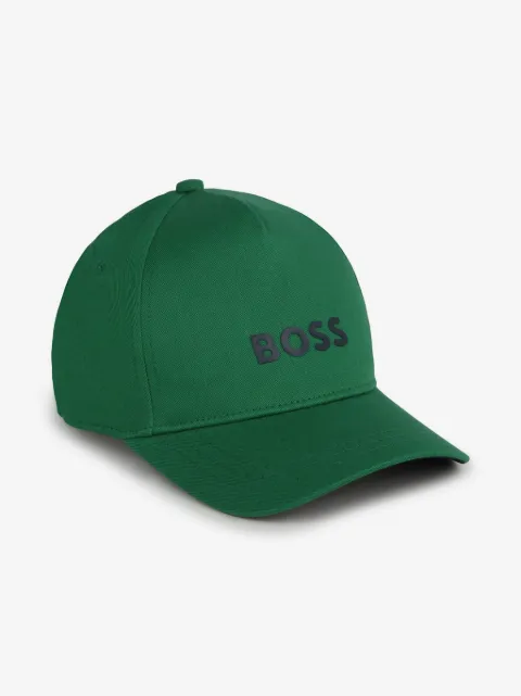 BOSS Kidswear gorra con aplique del logo