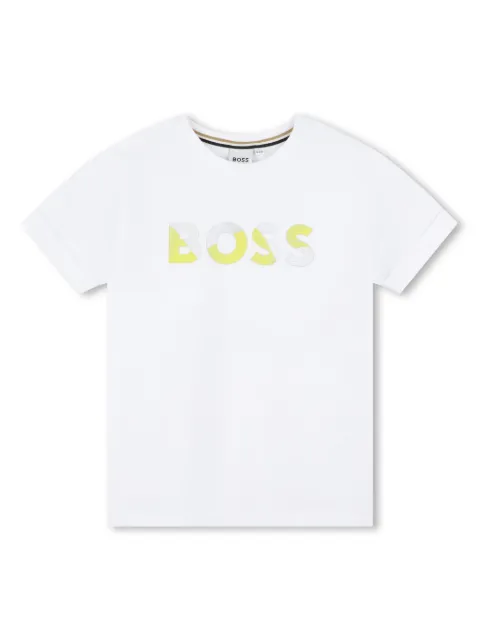 BOSS Kidswear logo-print T-shirt     