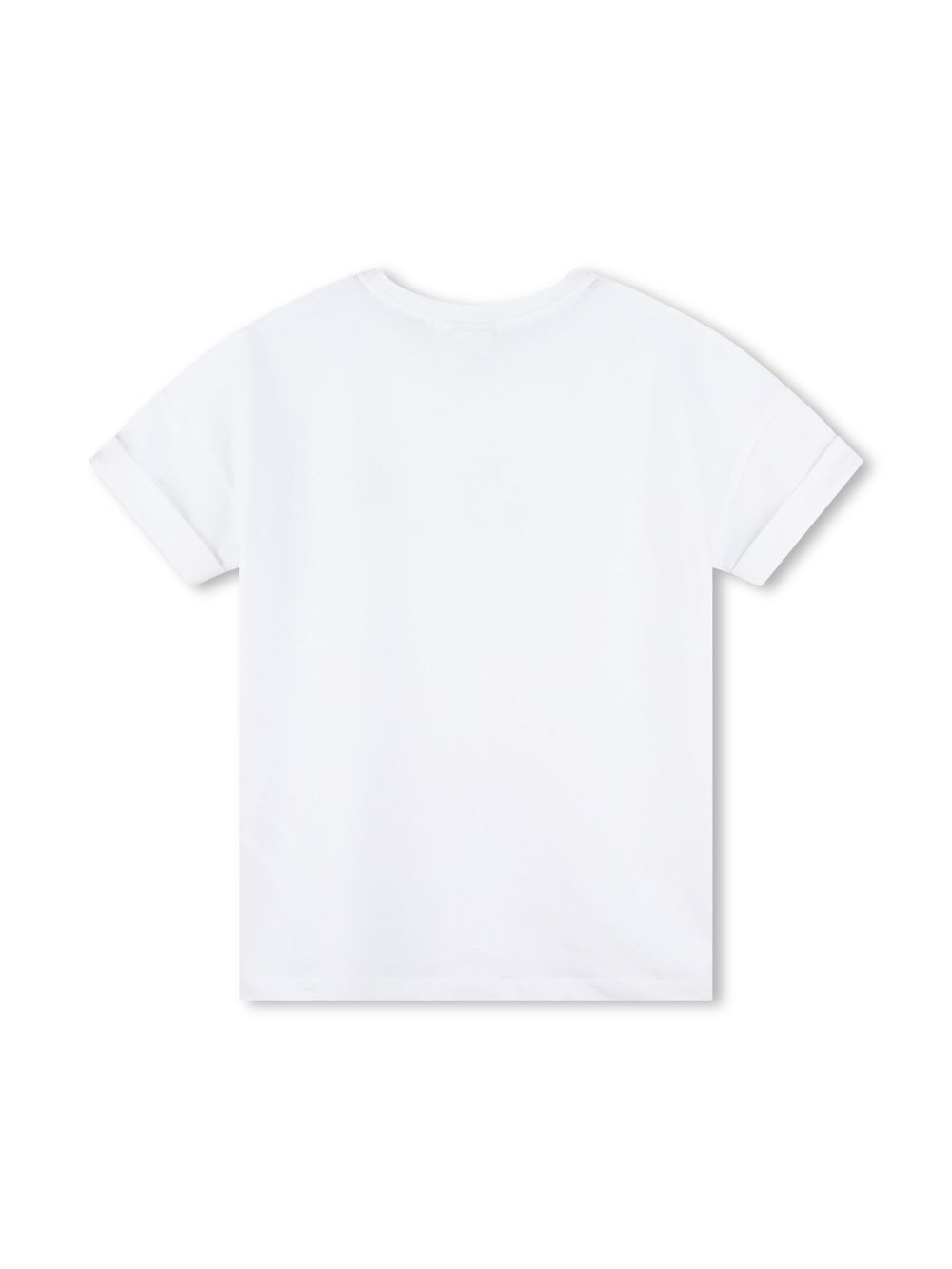 BOSS Kidswear T-shirt met logoprint - Wit