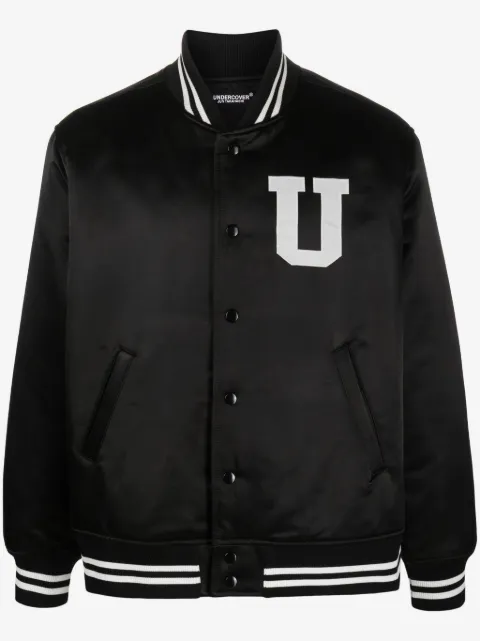 Undercover graphic-print bomber jacket