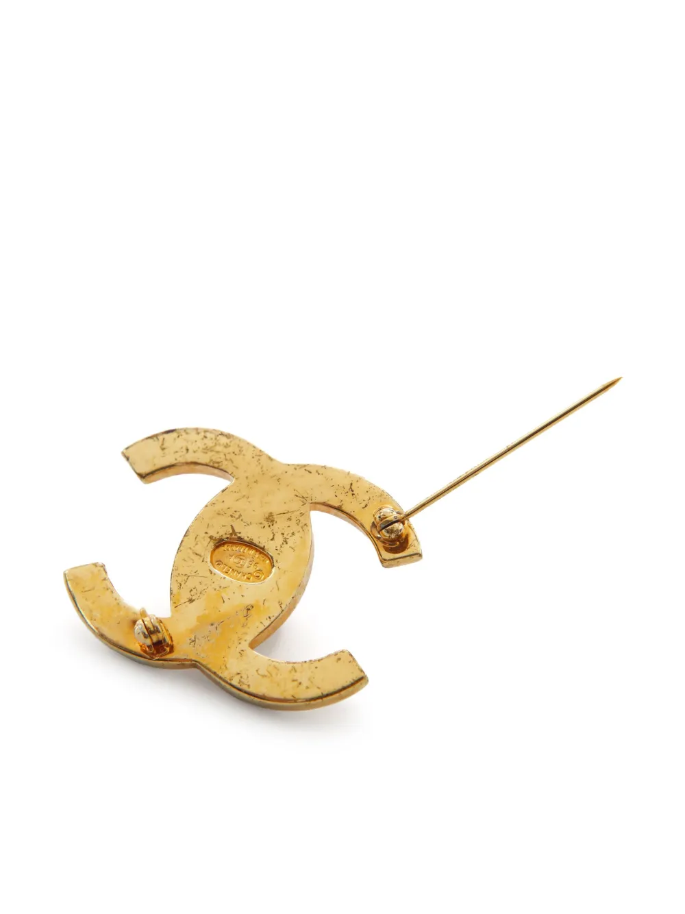 Chanel sales turnlock brooch