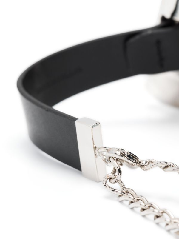 Patent on sale leather choker