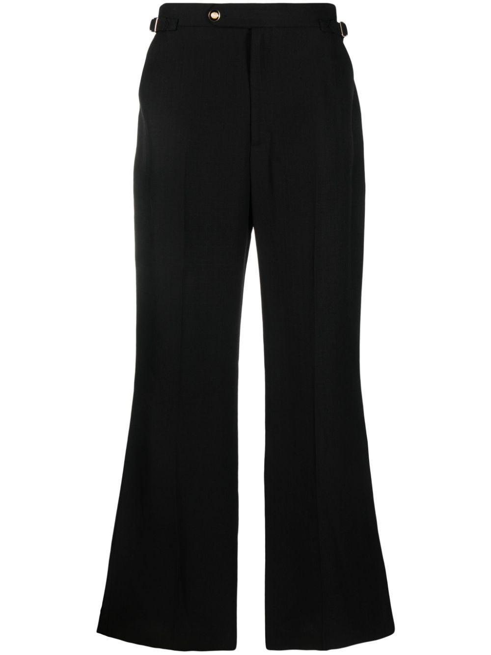 Shop Casablanca Straight-leg Trousers In Black