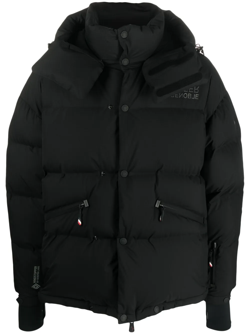 Shop Moncler Coraia Down Ski Jacket In Black