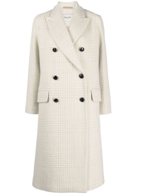 Paltò Arianna double-breasted long coat