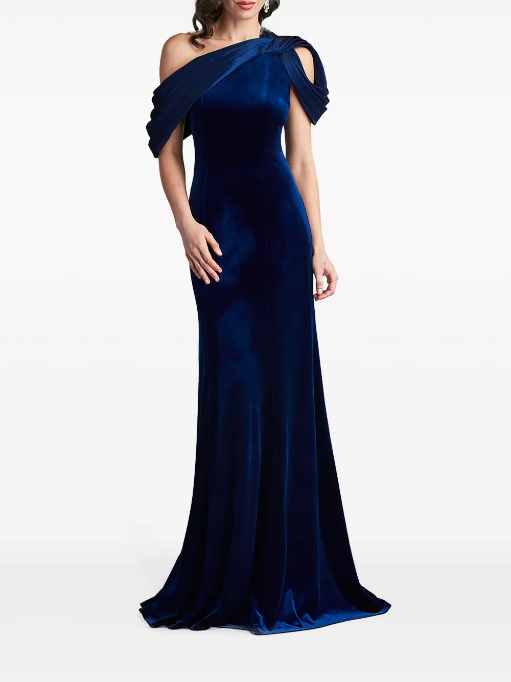 Tadashi Shoji Fluwelen avondjurk - Blauw