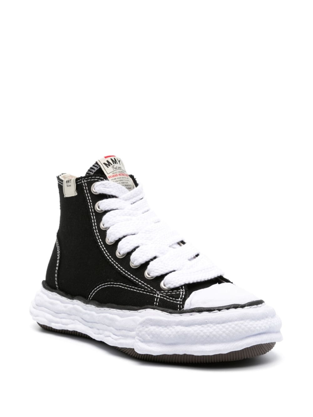 Shop Miharayasuhiro Peterson23 Original Sole Sneakers In Black
