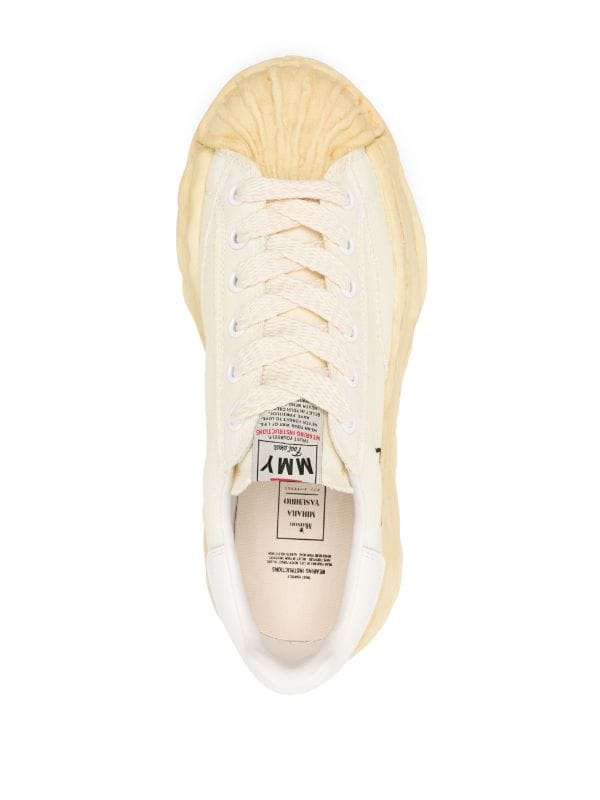 Maison Mihara Yasuhiro Blakey Canvas Sneakers - Farfetch