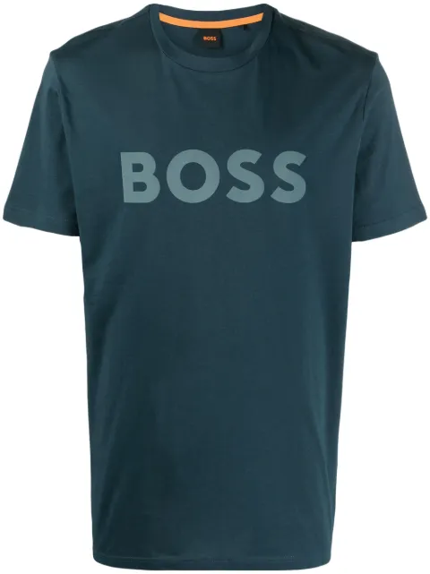 BOSS t-shirt en coton à logo imprimé