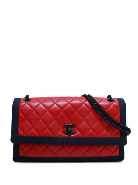 Cheap HOT SALE CHANEL 2015 diamond-quilted Flap shoulder bag Women