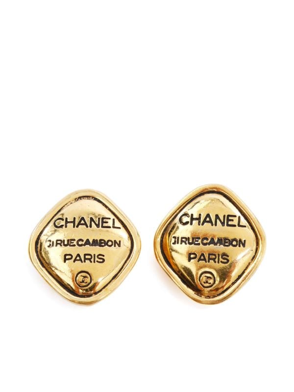 CHANEL Pre-Owned 1980s 31 Rue Cambon イヤリング - Farfetch