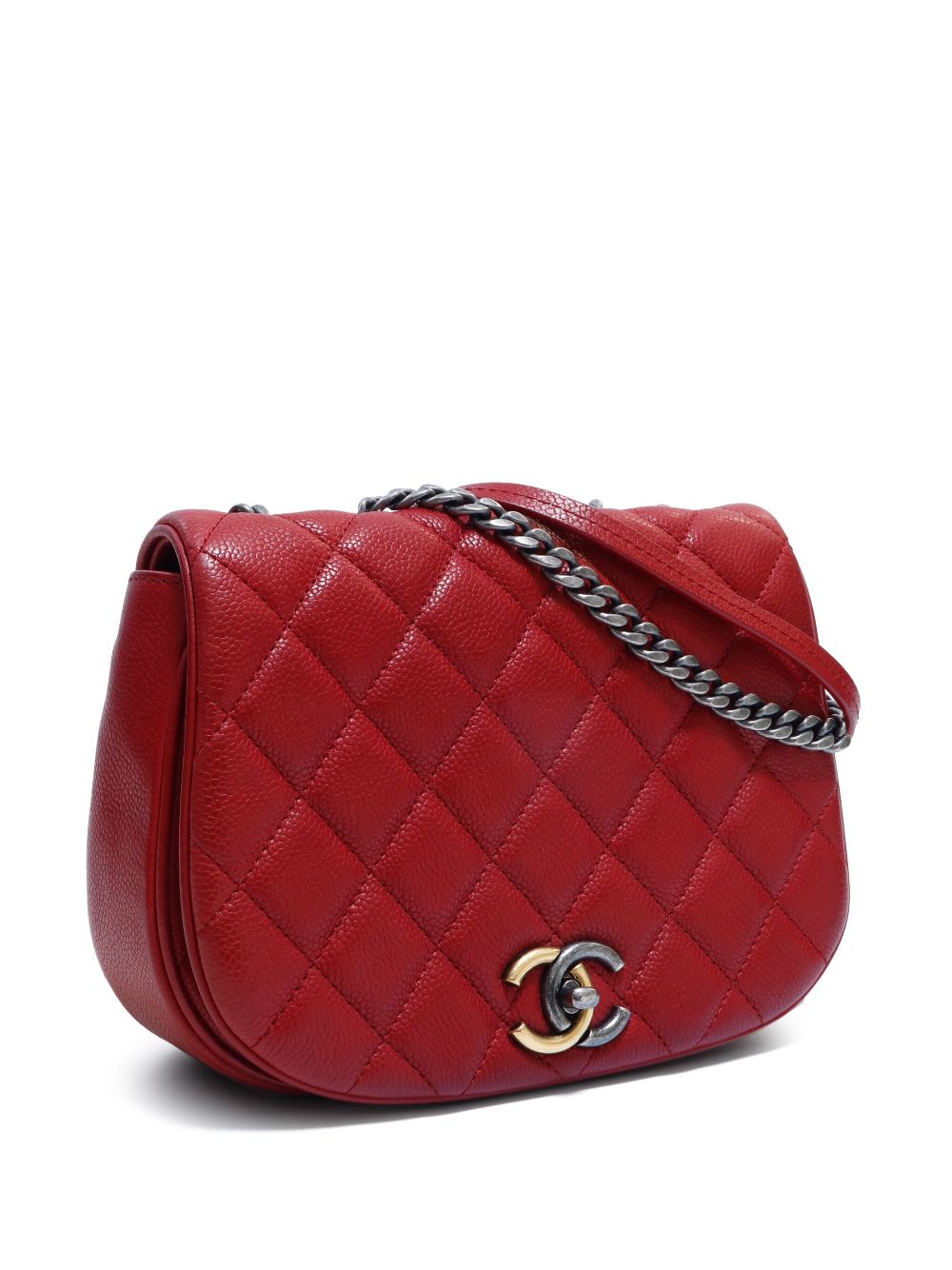 CHANEL 2016 CC diamond-quilted shoulder bag Women