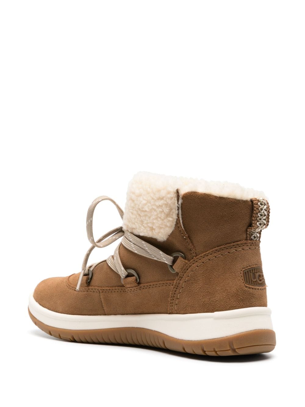 Shop Ugg Lakesider Heritage Suede Boots In Brown
