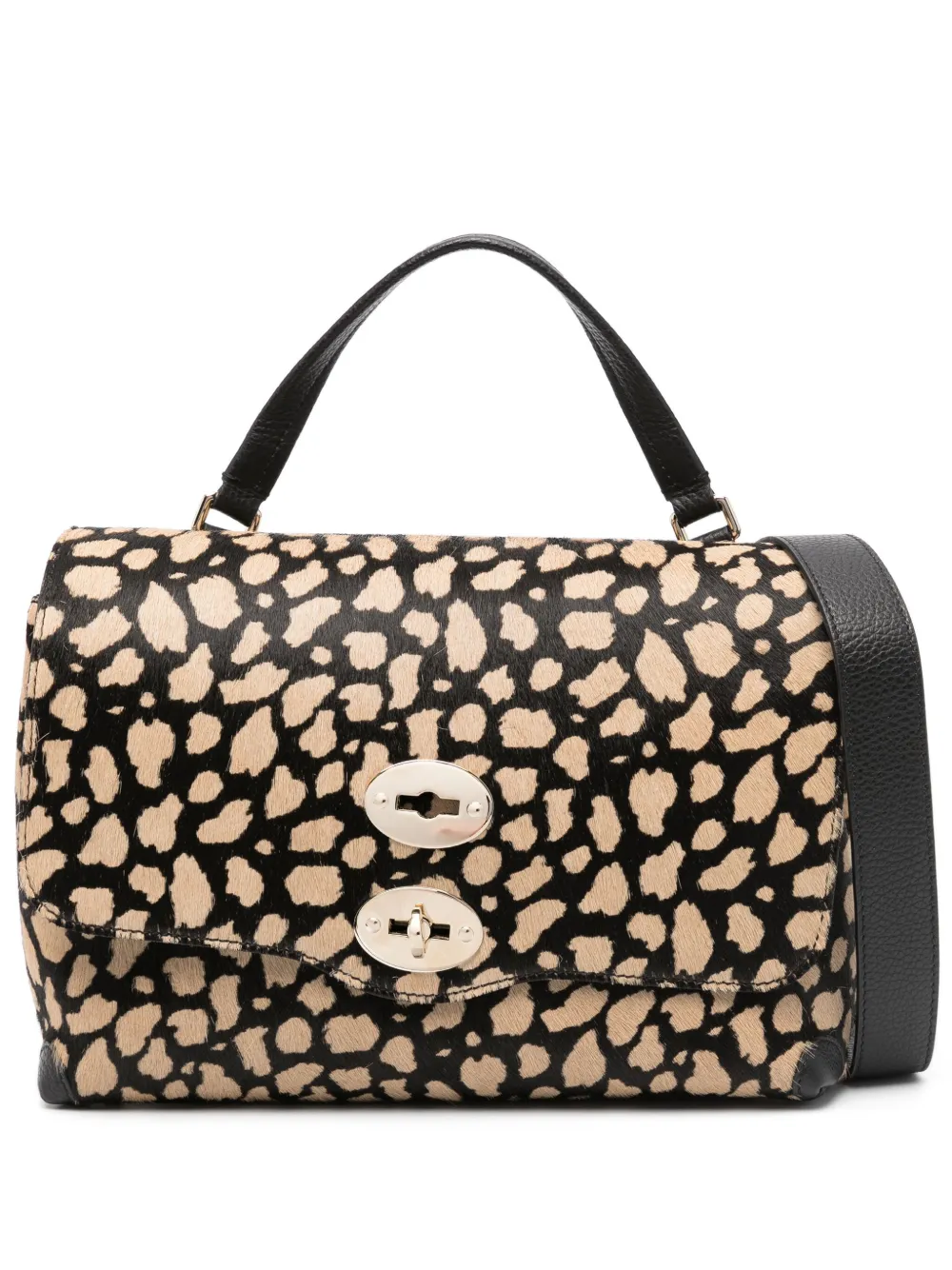 Zanellato Postina leopard print Tote Bag Farfetch