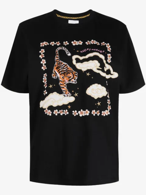 Hayley Menzies T-Shirt mit grafischem Print