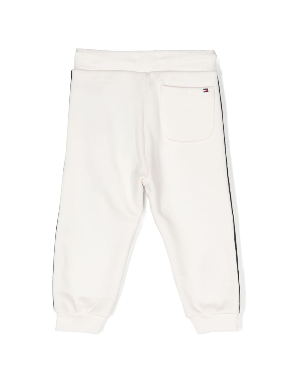 Tommy Hilfiger Junior tapered-leg drawstring track pants - Wit