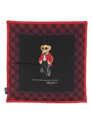 Polo teddy bear online blanket