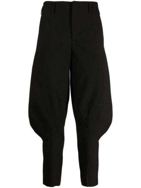 Comme des Garcons Homme Plus panelled wool drop-crotch trousers Men