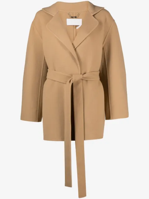 Chloé пальто с заостренными лацканами и поясом