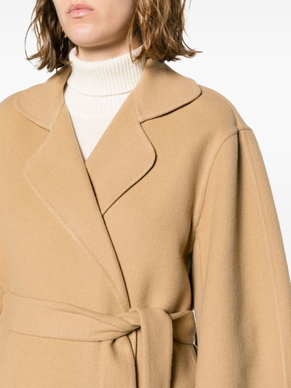 Chloé ノッチドラペル ベルテッドコート - Farfetch