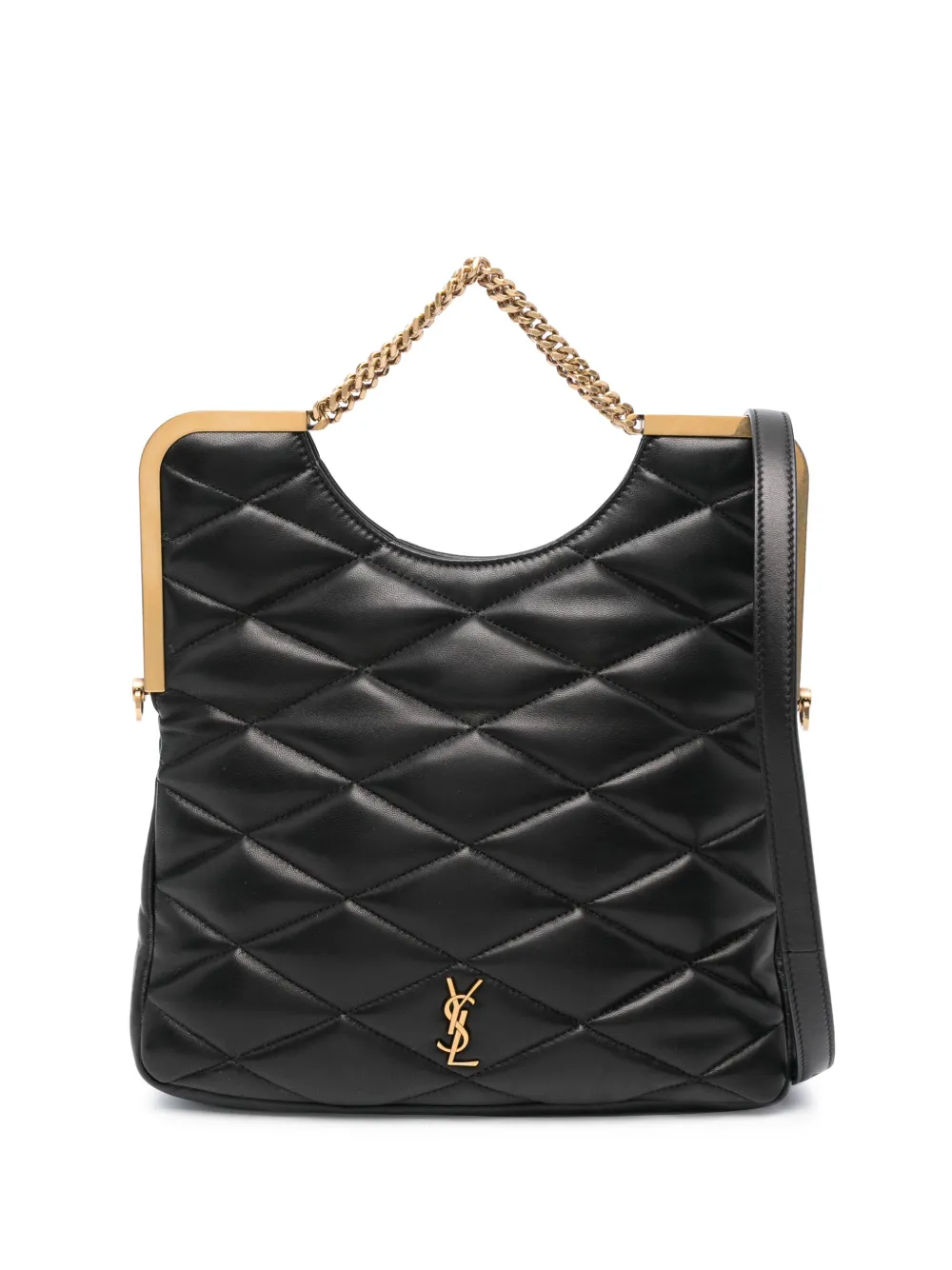 Saint Laurent Cerniera shopper Zwart