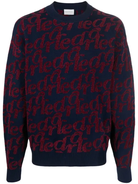 Drôle De Monsieur La Maille Drôle knitted jumper