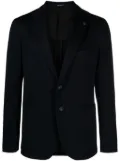 Tagliatore single-breasted jersey blazer - Blue