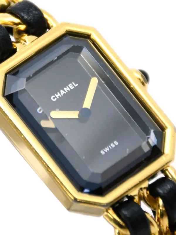 CHANEL Pre-Owned 1987 pre-owned Première 20mm | Yellow | FARFETCH GE
