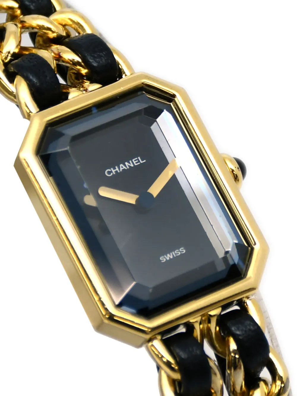 CHANEL Pre-Owned 1987 pre-owned Première XL horloge - Zwart