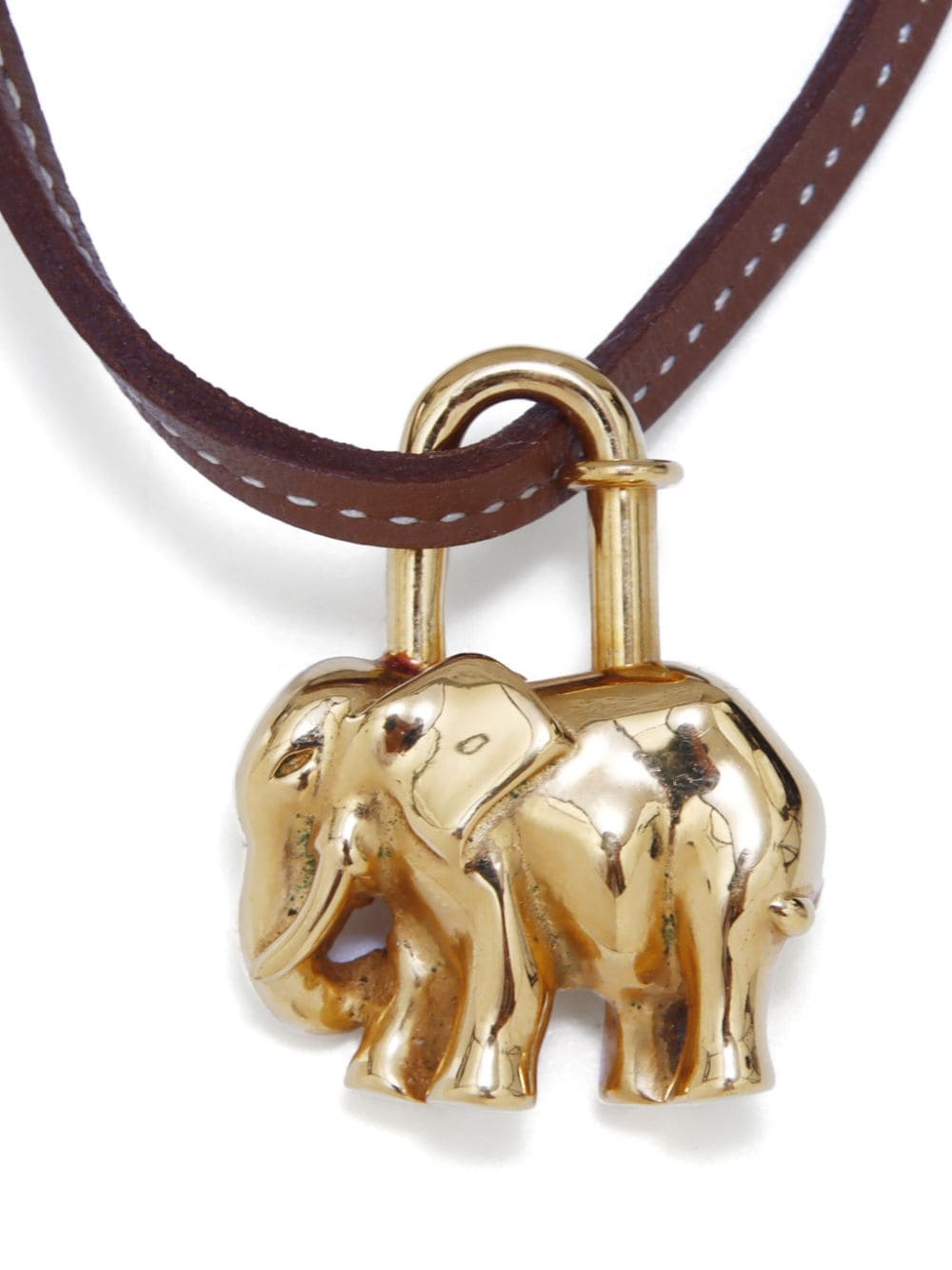 Hermès Pre-owned Elephant Cadena bedel - Goud