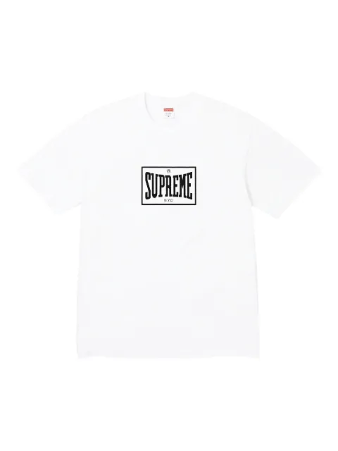 Supreme playera con logo estampado