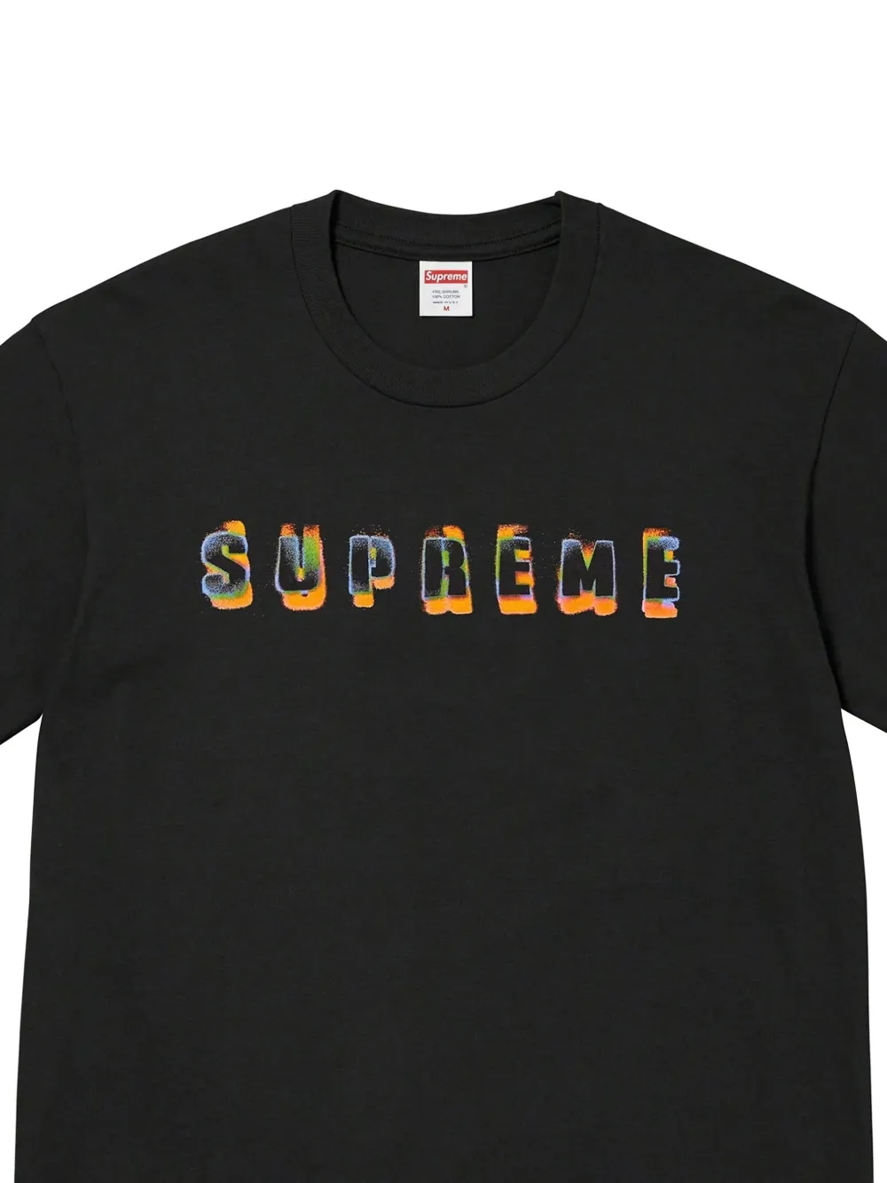 Supreme T-shirt met logo - Zwart