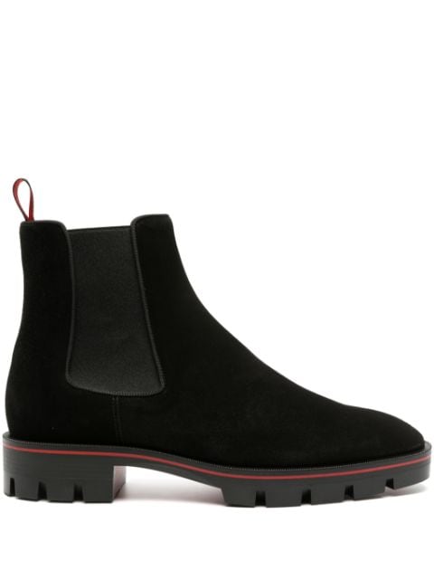 Christian Louboutin Alpinosol slip-on suede ankle boots