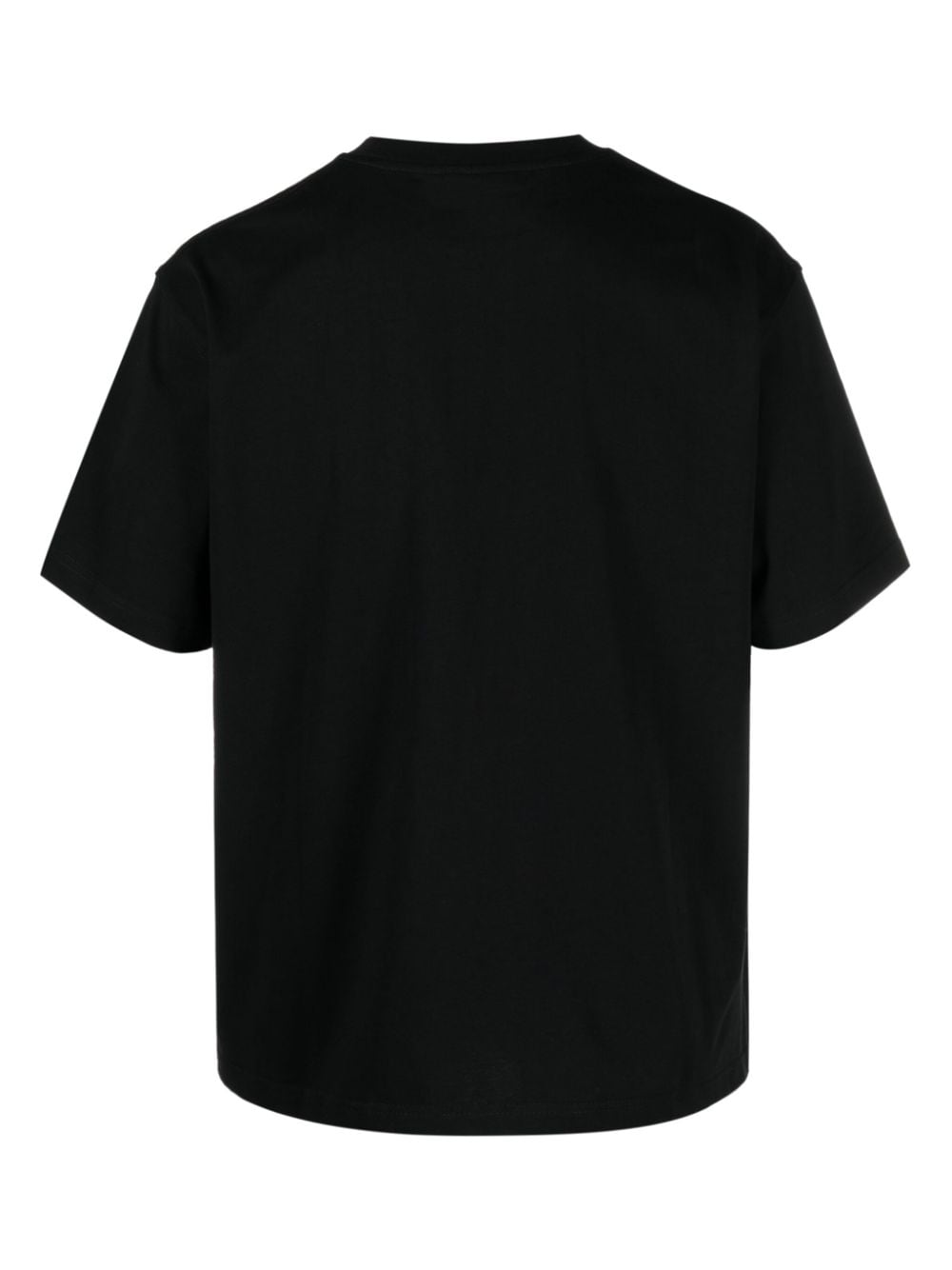 Shop Pleasures Expand Logo-print Cotton T-shirt In Black