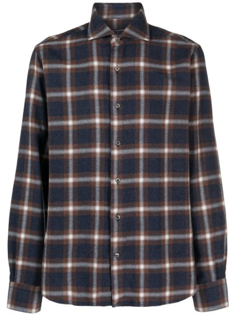 Orian plaid flannel shirt