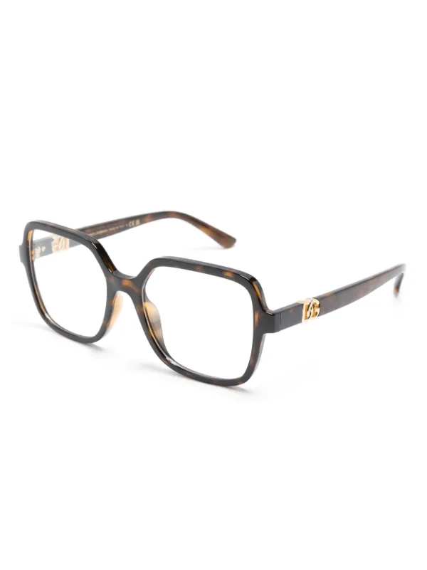 Dolce and gabbana tortoise shell glasses hotsell