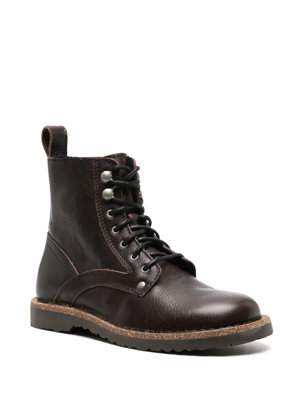 Birkenstock Bryson Roast leren veterlaarzen - Bruin