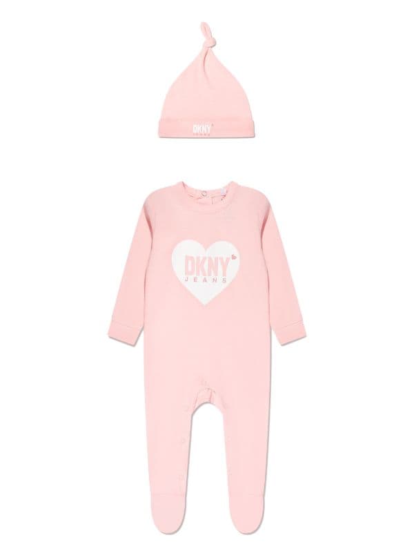 Dkny Kids logo-print Cotton Babygrow Set - Farfetch