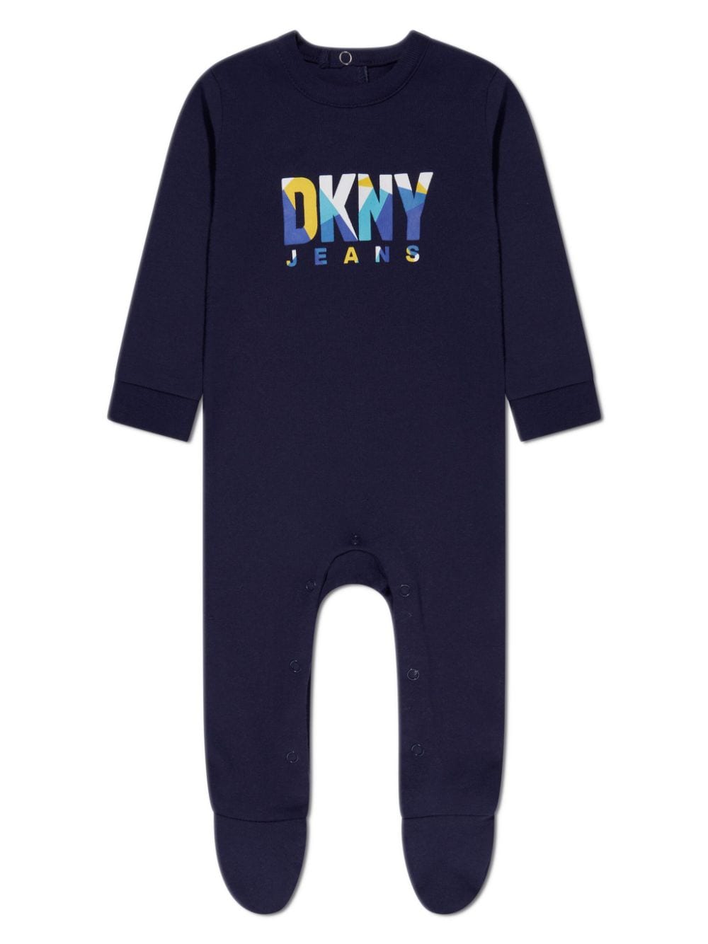 Dkny Kids Babypakje met logoprint - Blauw