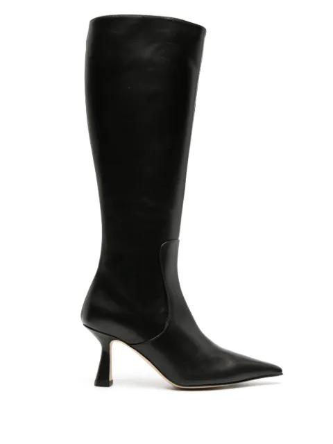 Aeyde Esme 75mm knee-high leather boots