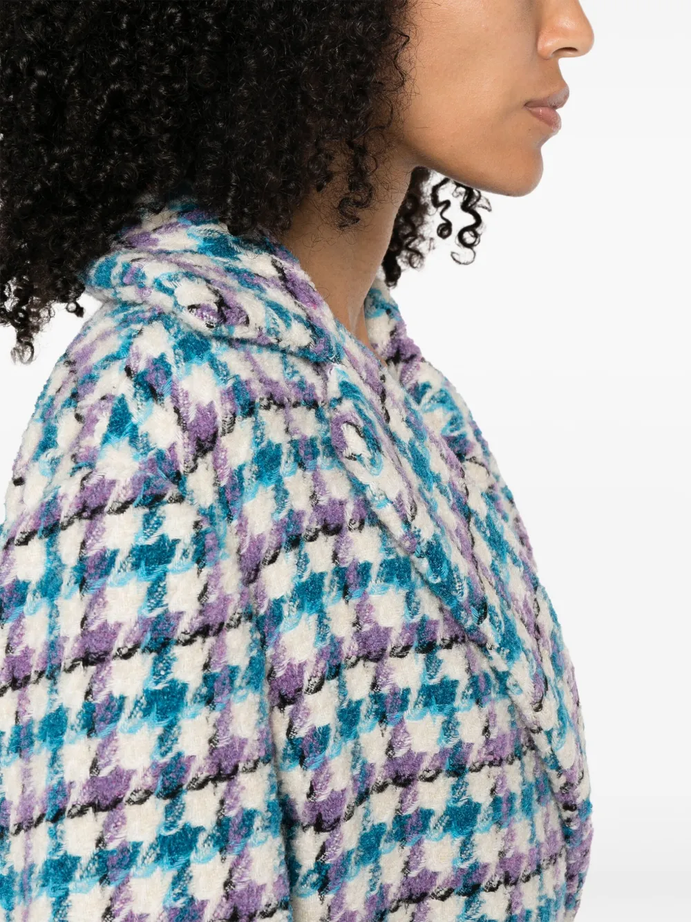 Amen houndstooth coat clearance